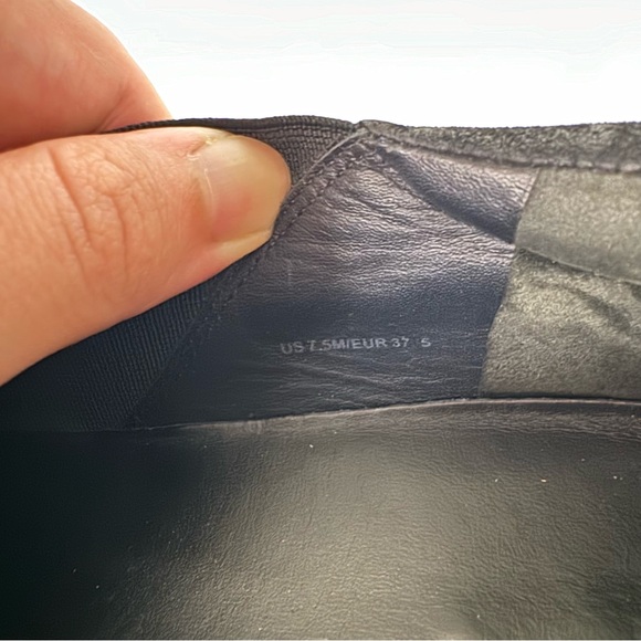 Vince “Warren” Black Suede Sneakers - 7.5 Women’s - Picture 7 of 7